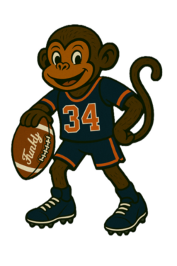Funky Monkey “Sweetness” Athletic Design